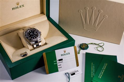 rolex with box and papers